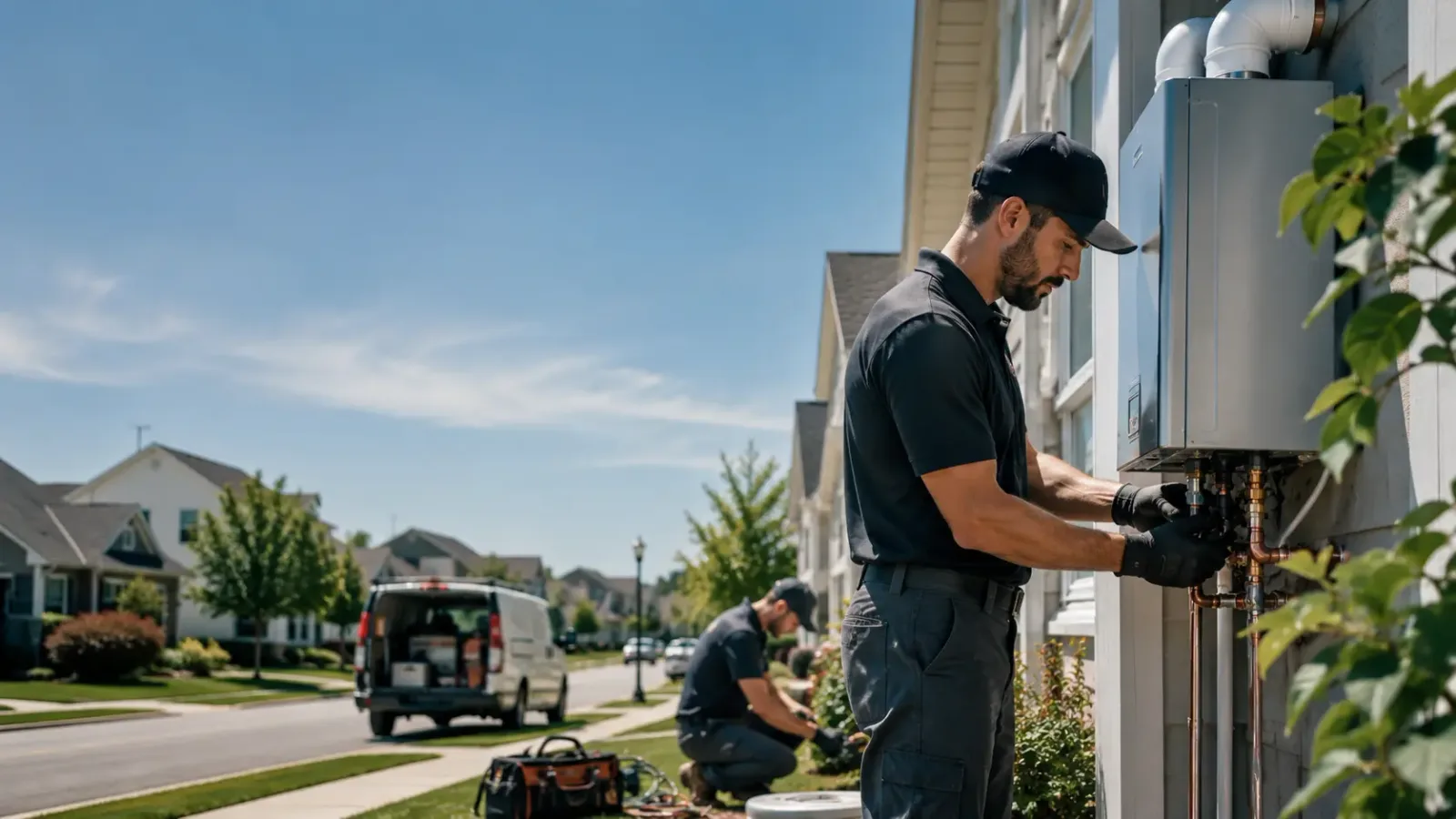 Tankless Water Heater Installation in Austin, PA